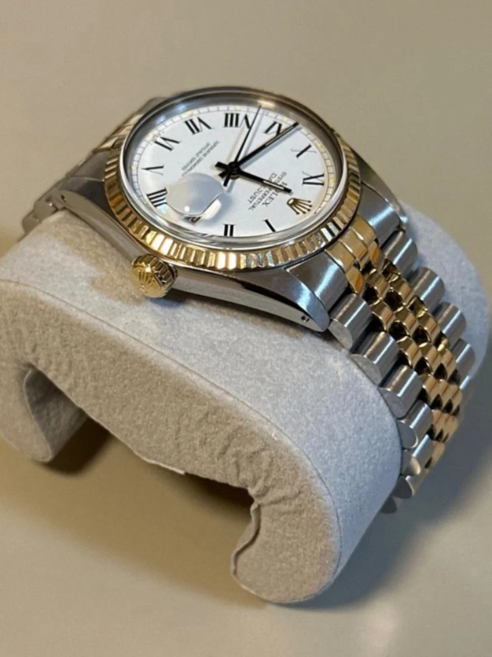 Rolex Datejust 16013 — Vintage 36mm Two-Tone T SWISS T Dial